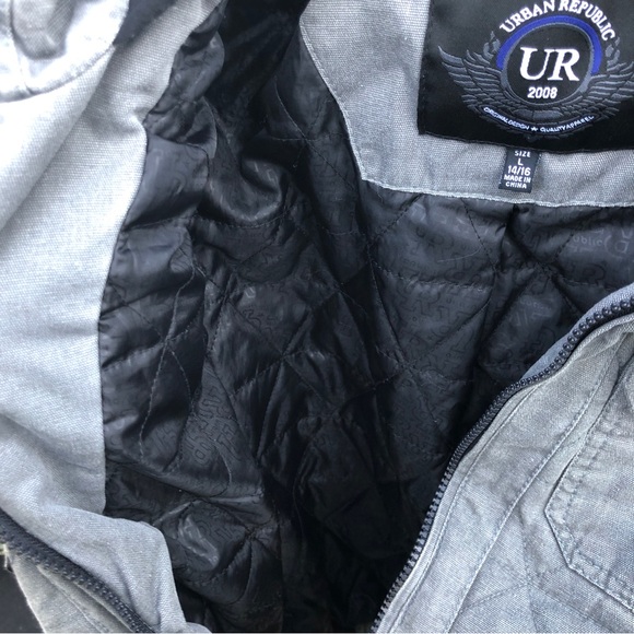 Urban Republic Hooded Jacket - Picture 6 of 7